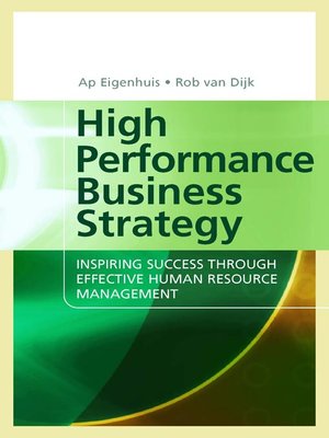 cover image of High Performance Business Strategy